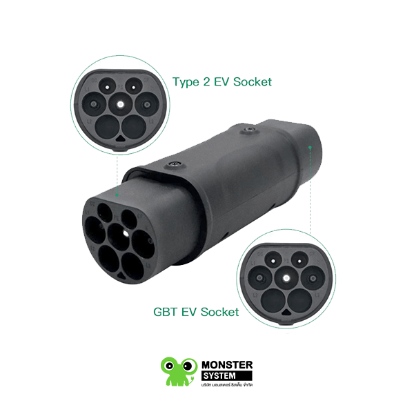 Adapter Type2 to GBT EV Charger